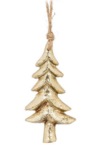 Gold Tree Ornament