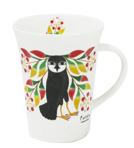 Kenojuak Ashevak Owl's Bouquet Mug