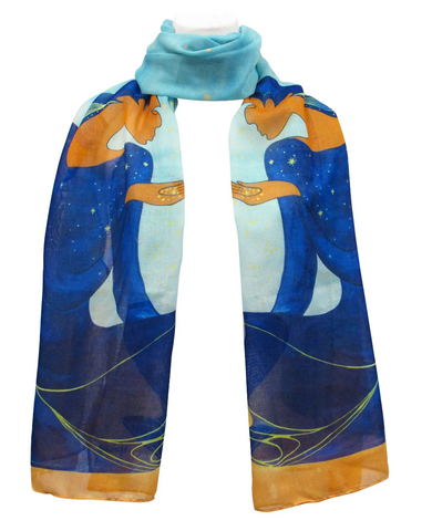 Maxine Noel Night Artist Scarf