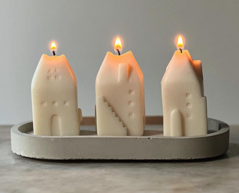 House Trio - Vanilla Scented Candles