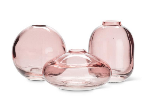 Pink Bud Vase - Oblong