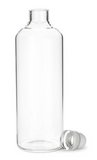 Clear Glass Bottle with Stopper