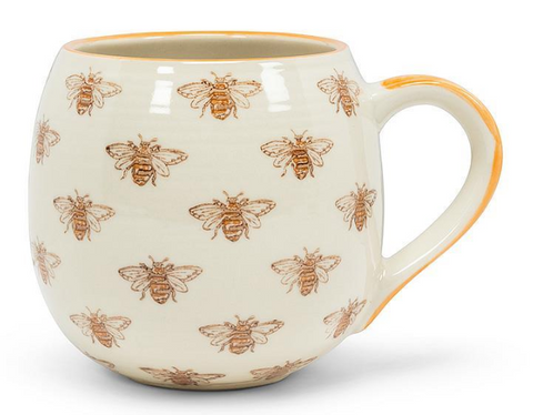 Allover Bee Ball Mug