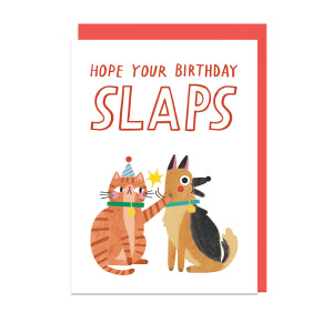 Card - Hope Your Birthday Slaps
