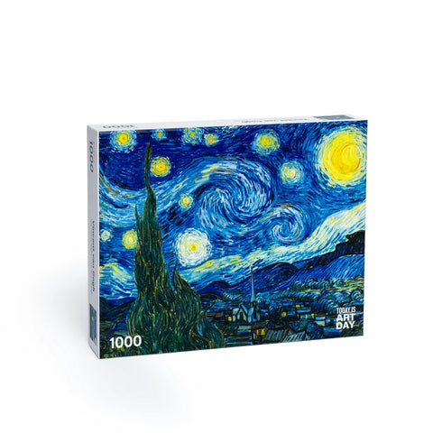 Puzzle - Starry Night, Van Gogh - 1000 Pieces
