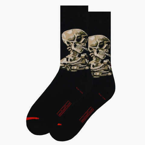 Socks - Head of a Skeleton, Van Gogh, 40-46