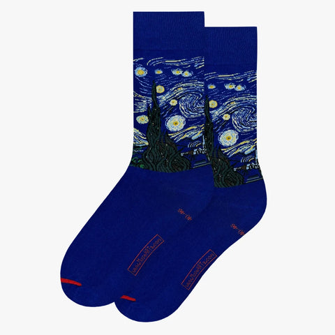 Socks - Starry Night, Van Gogh, 36-40