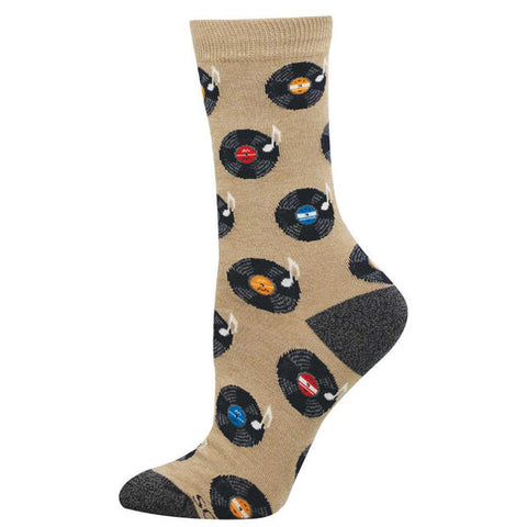Socks - Vinyl Records, Ladies Shoe Size 5-10.5