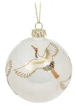 Flying Crane Ball Ornament