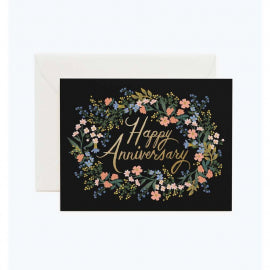 Card - Anniversary Wreath