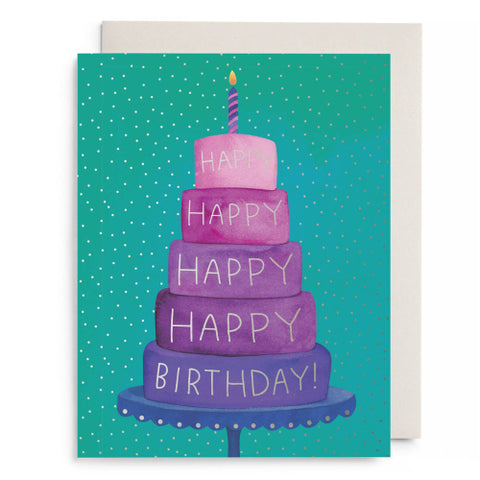 Card - Birthday Layer Cake
