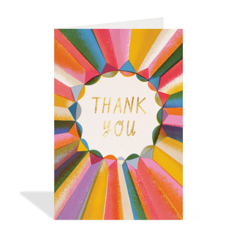 Card, Mini - Thank You Rays