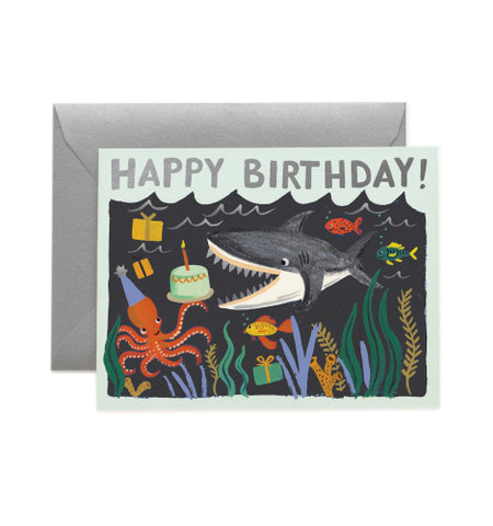 Card - Birthday Shark