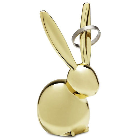 Ring Holder - Bunny - Brass