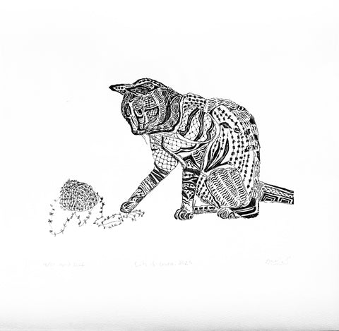 Print - Ince Husain, Cats of Gaza, Limited Edition