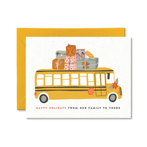 Card - Happy Holidays from Our Family to Yours