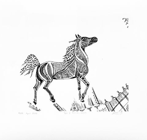 Print - Ince Husain, Yet I  Dance, Limited Edition