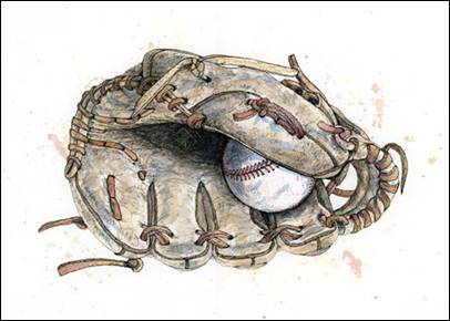 Card - Baseball Glove