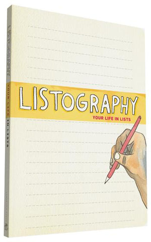 Listography Journal, 1st Edition