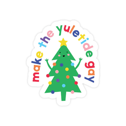 Sticker - Make the Yuletide Gay