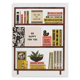 Card - New Baby Book Shelves