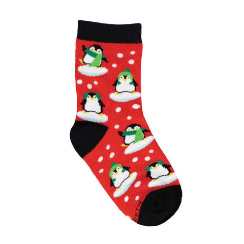 Socks - Fashionable Penguins, Kids 4-7 yrs.