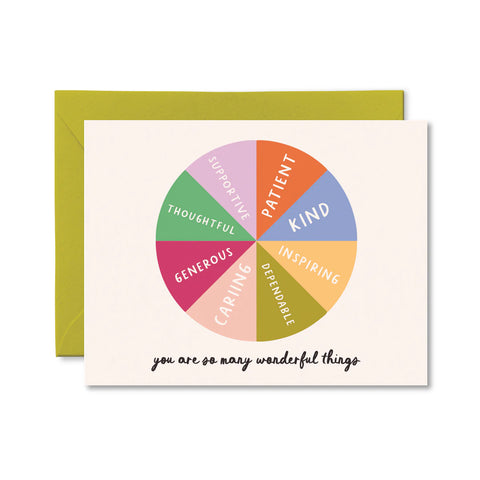 Card - So Many Wonderful Things