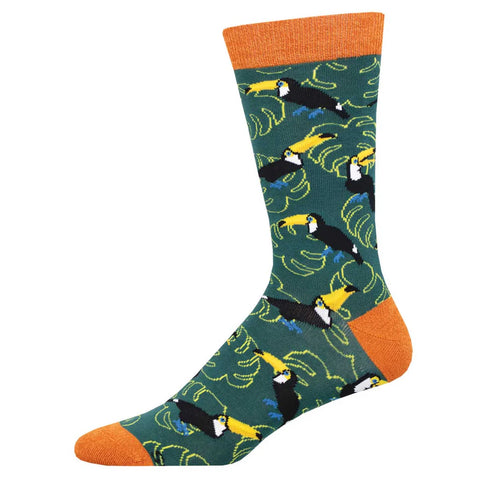 Socks - Toucans and Leaves