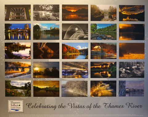 Plaque Vistas of the Thames River