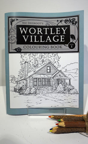 Wortley Village Colouring Book
