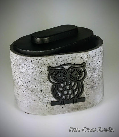 Concrete Owl Box
