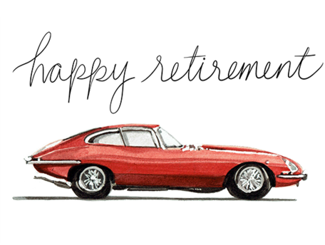 Card - Niki Kingsmill - Happy Retirement Car