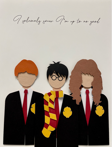 Harry Potter Paper Portraits