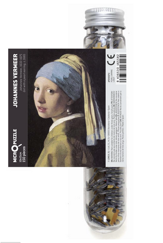 Micropuzzle - Johannes Vermeer: Girl with a Pearl Earring