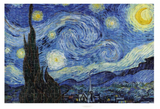 Micropuzzle - Vincent van Gogh: Starry Night