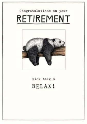 Card - Panda Retirement