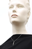 Tine Necklace - Polished Silver