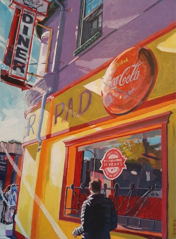 Last Hurrah (Last Days of Prince Albert's Diner) - Print