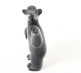Inuit Sculpture - Standing Polar Bear by Simionie Alariaq