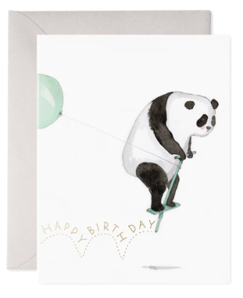 Card - Pogo Panda