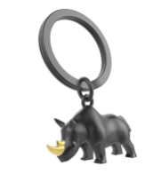 Keyring - Black Rhino