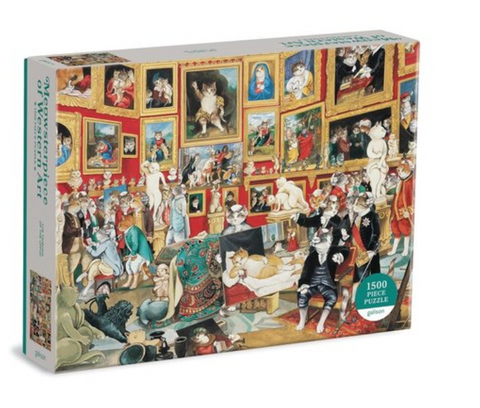 Puzzle - Tribuna of the Uffizi Meowsterpiece of Western Art