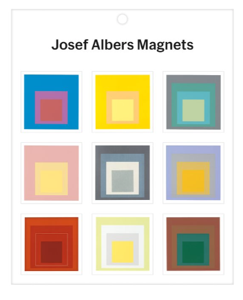 MoMA Josef Albers Magnets