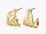 Earrings - BRENDA hoops (gold or silver)