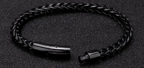 Men's Basketweave Bracelet (options available)