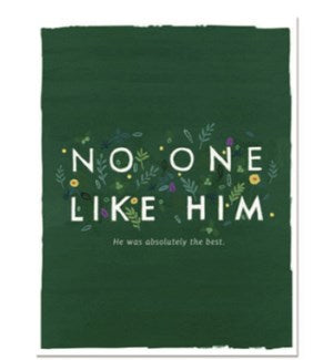 Card - No One Like Him