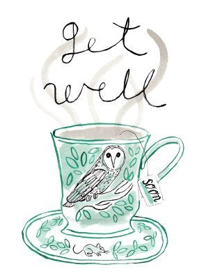 Card - Tea Get Well