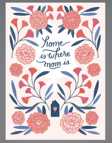 Card - Home Is Where Mom Is
