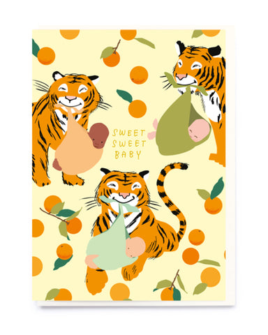 Card - Baby Tiger